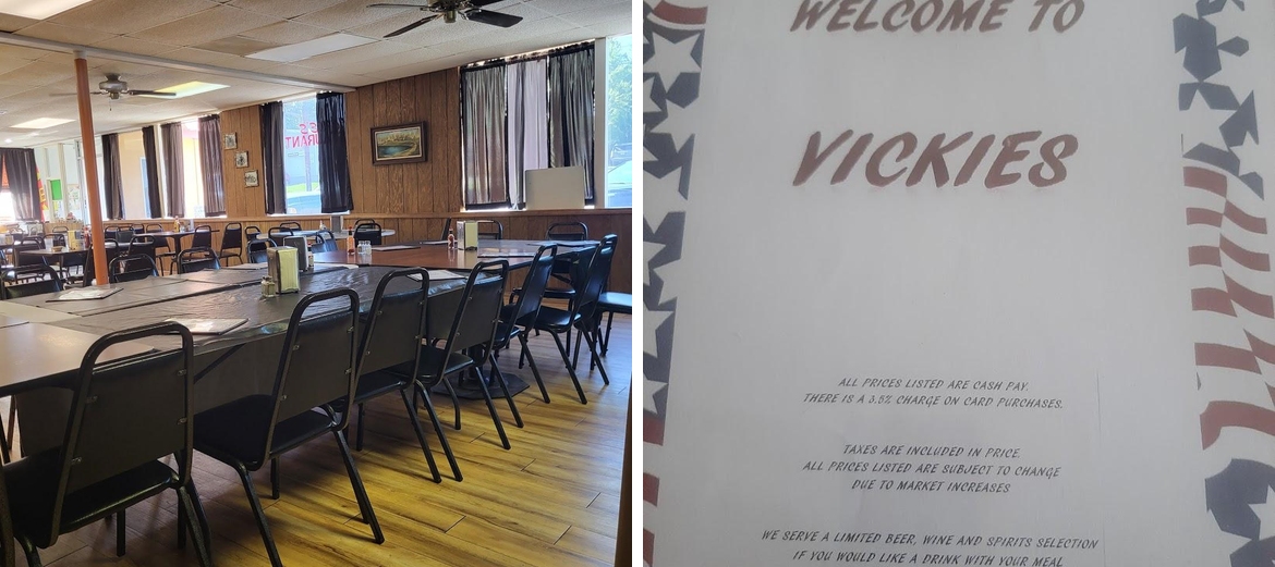 Vickie's Restaurant Menu