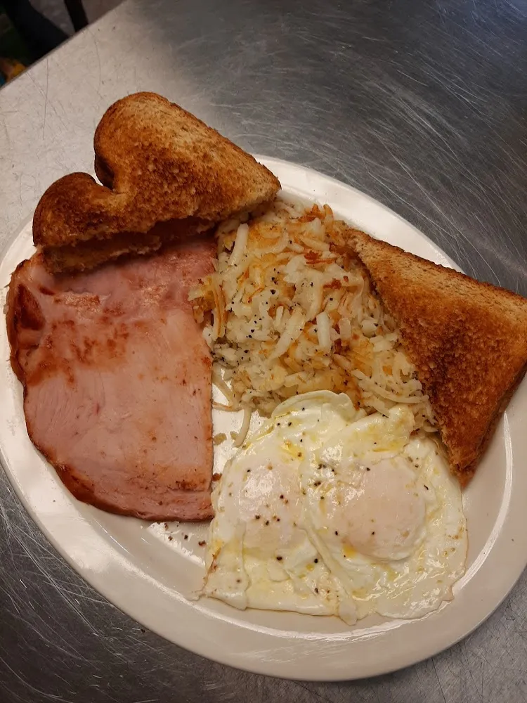 Ham and Two Egg Breakfast